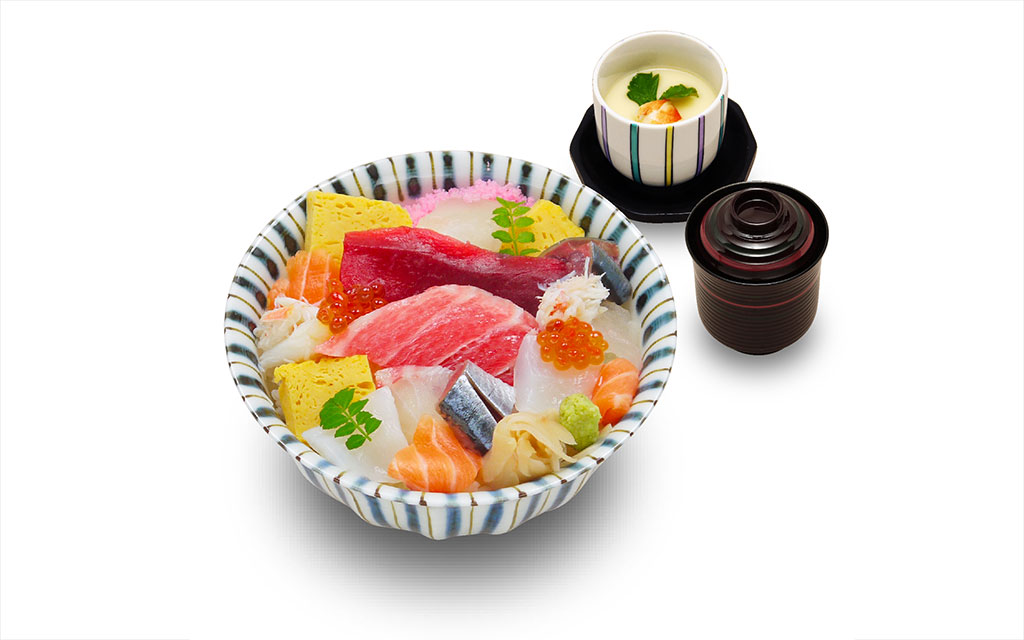 トロ入りバラちらし