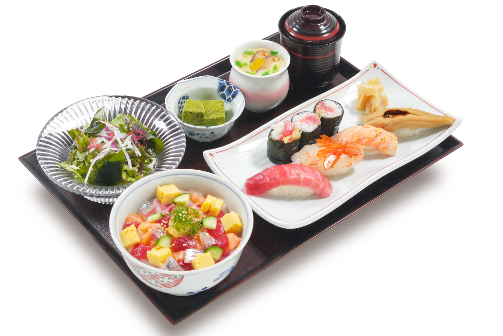 小丼と握り