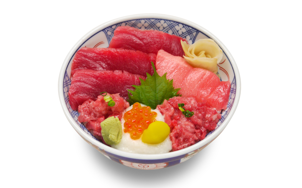 天然鮪鉄火丼